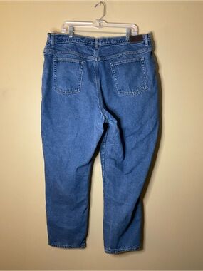 L.L. Bean Women's Blue Double Lined Jeans